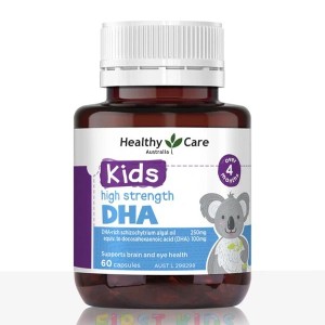 Healthy Care Kids High Strength DHA (60 Capsules)